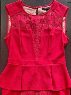 BCBG MAXAZRIA RED DRESS